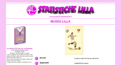 Desktop Screenshot of museolilla.statistichelilla.it
